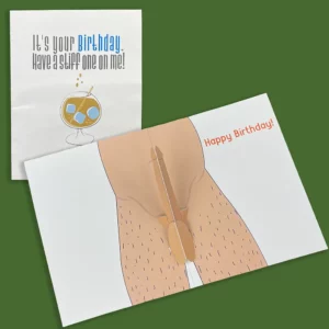 birthday card penis pop-up
