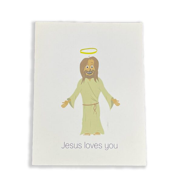 jesus loves you card