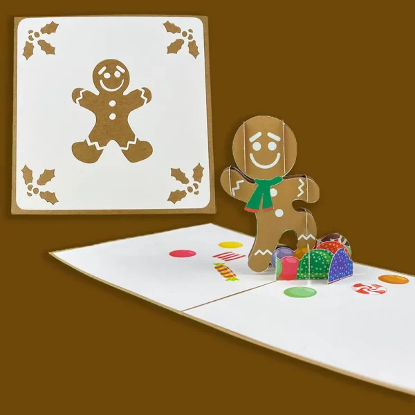 gingerbread man -pop-up