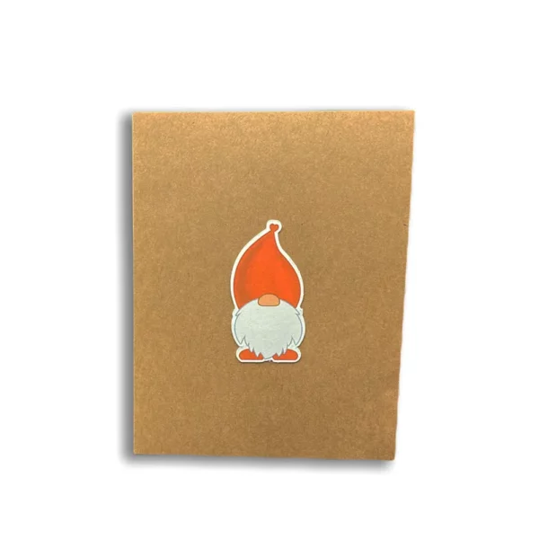 red gnome card